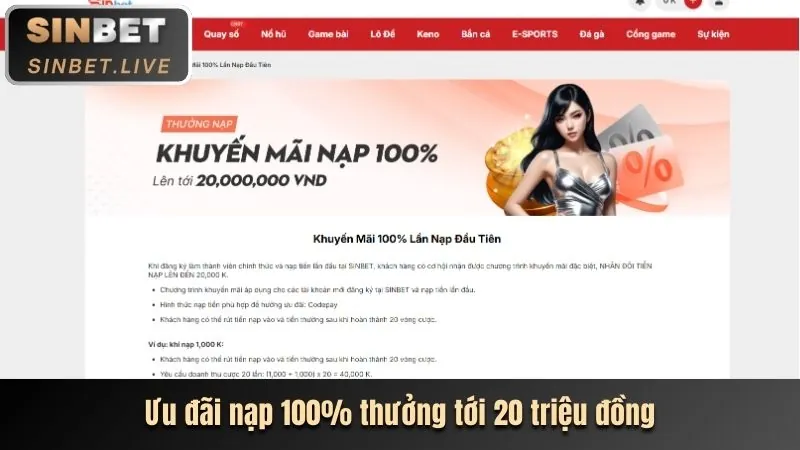 Ưu đãi nạp đầu cho game bắn cá 789ber